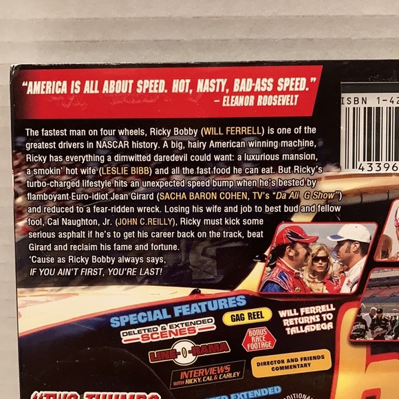 🛍️Talladega Nights The Ballad of Ricky Bobby dvd - Picture 3 of 4